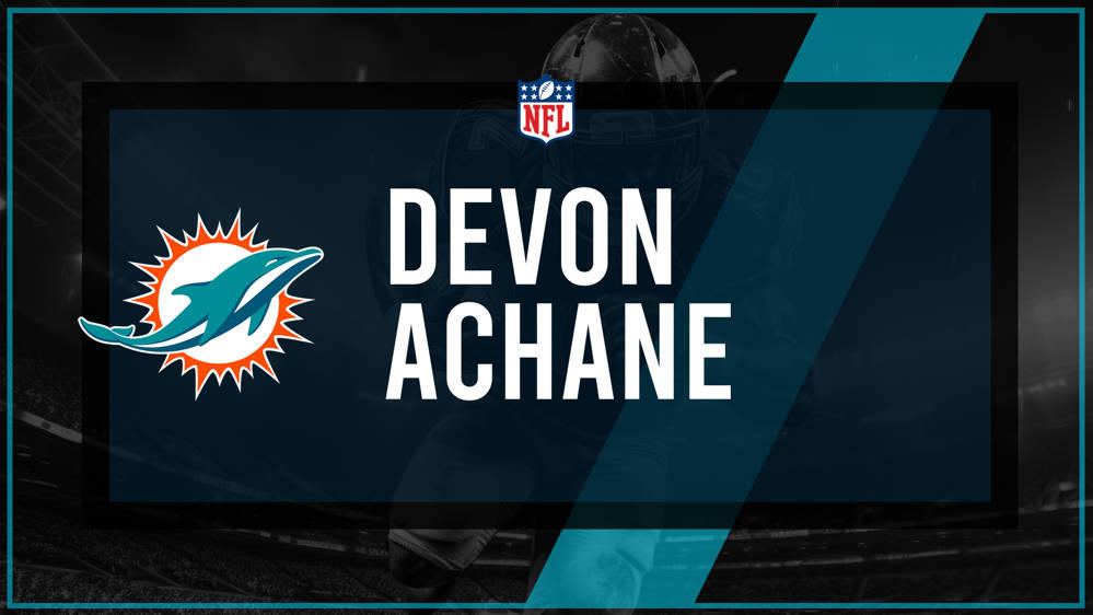 Devon Achane vs. Rams NFL Player Prop Predictions, Lines and Trends